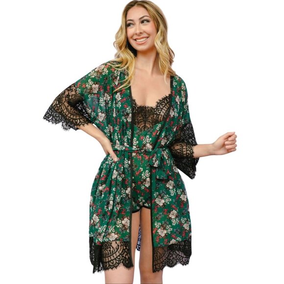 Simplicity Pattern 9802 Madalynne Robe Teddy Lingerie Sizes Plus BB, 1X - 5X New - Picture 4 of 6